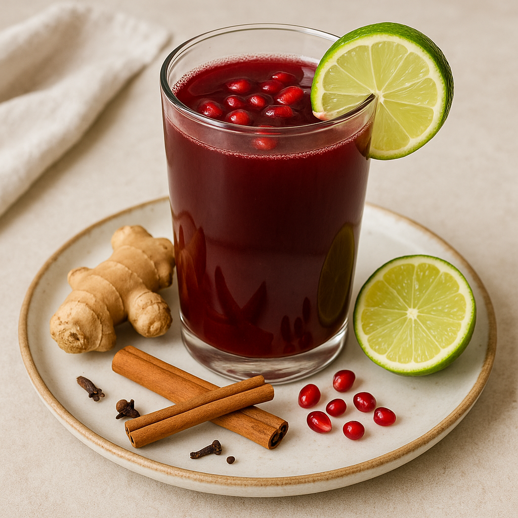 Zesty Sorrel-Ginger Libido Boost Juice