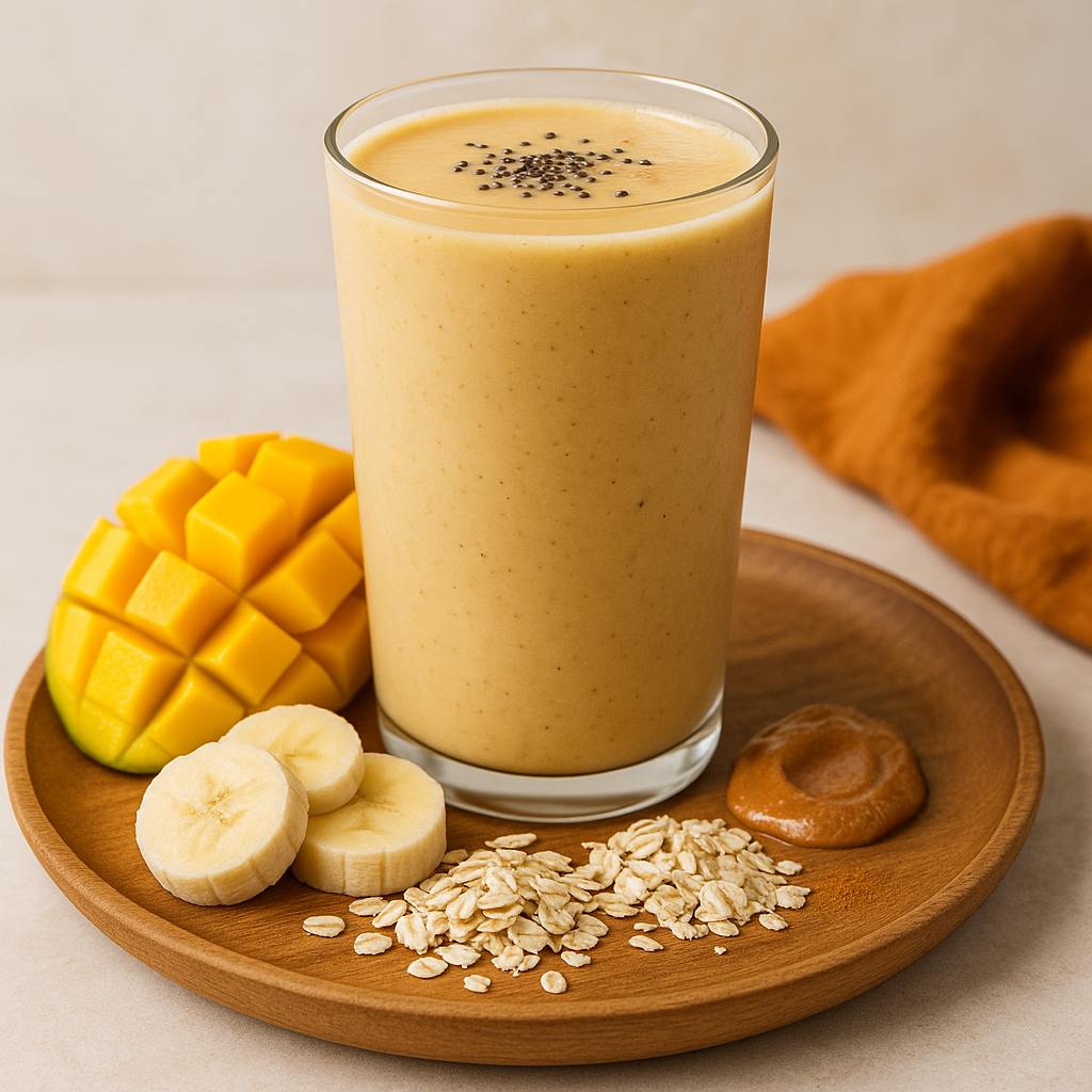 Mango-Oat Power Punch