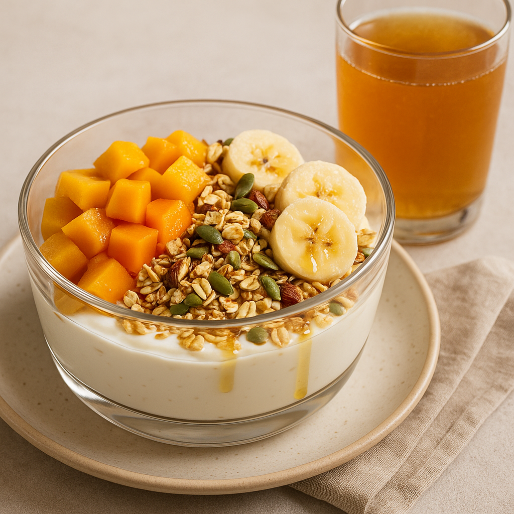 Power Packed Bajan Fruit Parfait