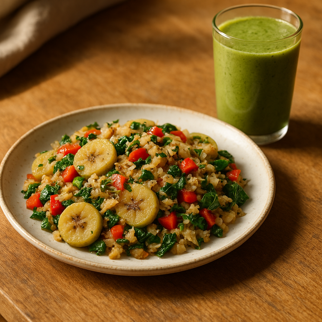 Green Fig & Saltfish Protein Power-Up
